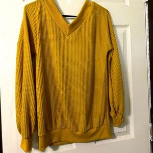 Tobrief V-Neck Womens Sweater